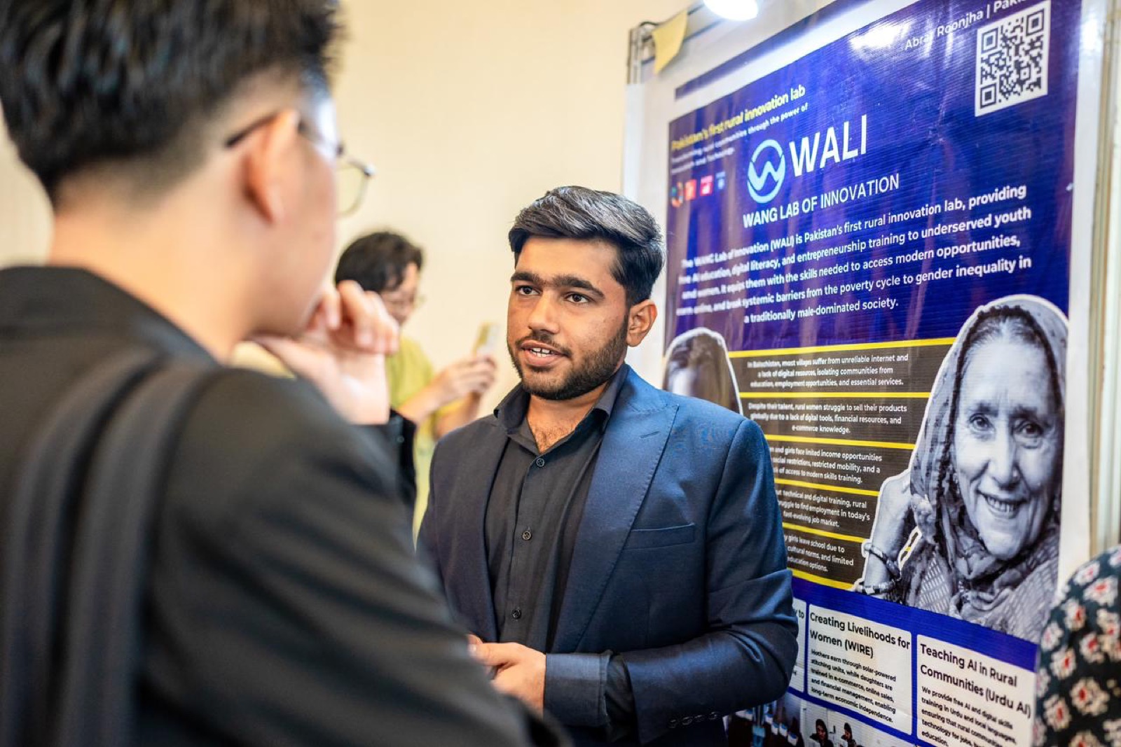WALI being presented in a public professional setting